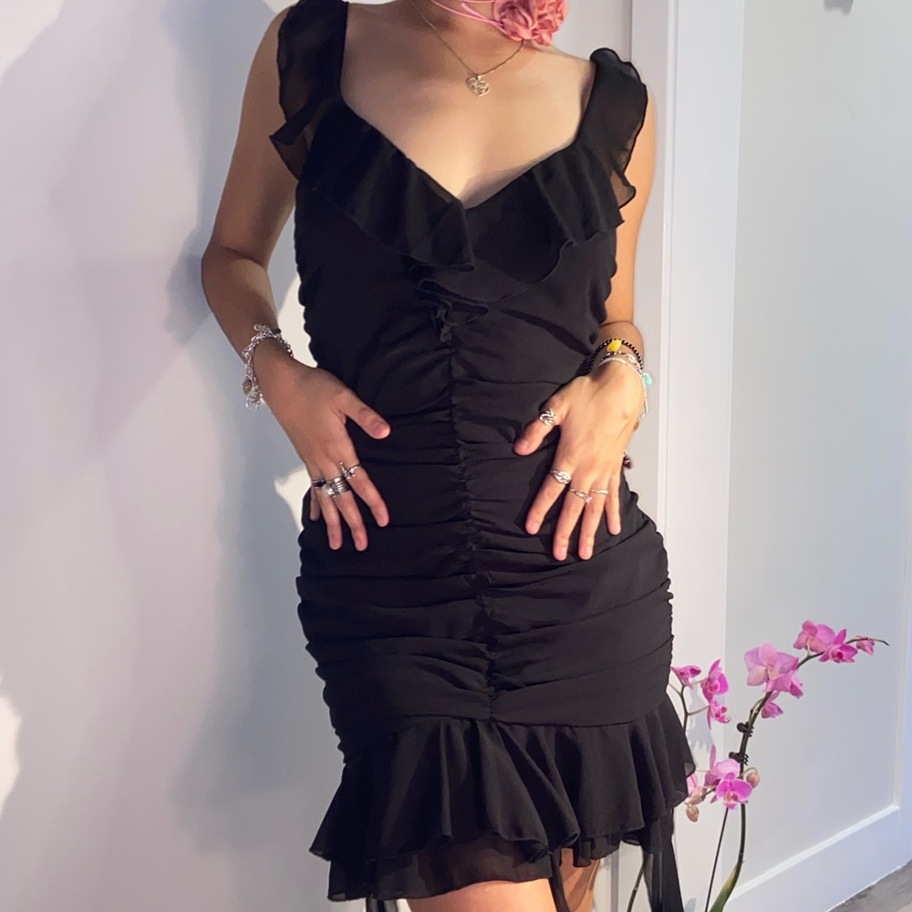 black Justily dress